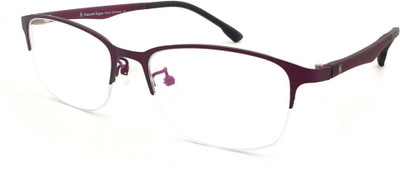 

EMERALD ZEGNA Half Rim Rectangle Frame(52 mm