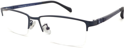 

EMERALD ZEGNA Half Rim Rectangle Frame(55 mm