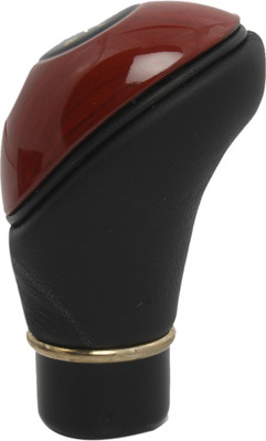 

Auto Hub Leather, Plastic Gear Knob For Universal Universal(Black, Maroon)