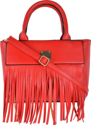 

Kleio Women Casual Red PU Sling Bag