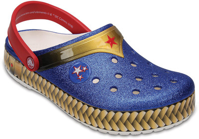 

Crocs Girls Slip-on Clogs(Multicolor, Black