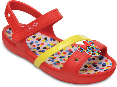 

Crocs Girls Slip-on Sports Sandals(Red, Black