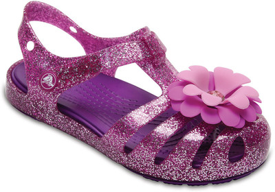 

Crocs Girls Slip-on Sports Sandals(Multicolor, Black