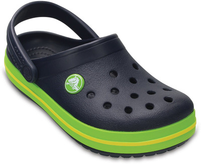 

Crocs Boys Slip-on Clogs(Dark Blue, Black