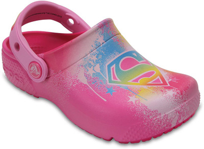 

Crocs Girls Slip-on Clogs(Pink, Black