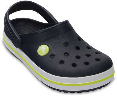 

Crocs Boys Slip-on Clogs(Dark Blue, Black