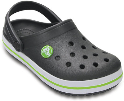 

Crocs Boys Slip-on Clogs(Grey, Black