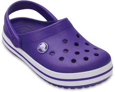 

Crocs Girls Slip-on Clogs(Purple, Black