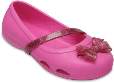

Crocs Girls Slip-on Flats(Pink, Black