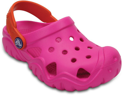 

Crocs Girls Slip-on Clogs(Pink, Black