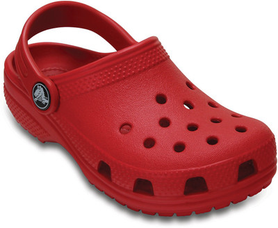 

Crocs Girls Slip-on Clogs(Red, Black