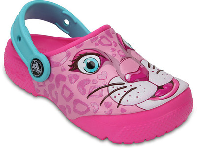 Crocs Girls Slip-on Clogs(Multicolor, Black