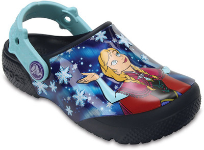 

Crocs Girls Slip-on Clogs(Multicolor, Black