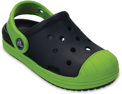 

Crocs Boys & Girls Slip-on Clogs(Blue, Navy/volt green