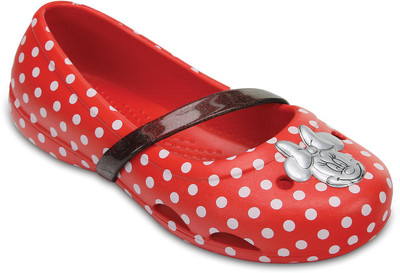 

Crocs Girls Slip-on Flats(Red, Black