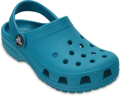 Crocs Boys Slip-on Clogs(Light Blue, Black