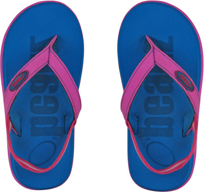 Beanz Boys & Girls Slip On Slipper Flip Flop(Pink, Pink::light blue