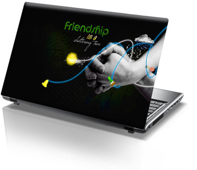 

Onlinemart Friendship Vinyl Laptop Decal 15.6