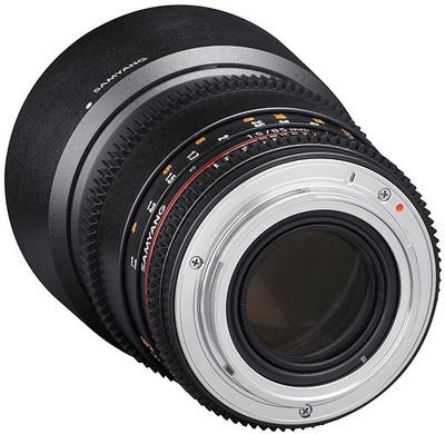 

Samyang 85mm T1.5 VDSLR II ED AS IF USM Full Frame For Canon Lens(Black, 35)