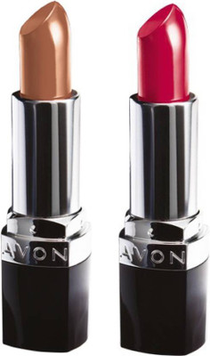 

Avon Anew Ultra Color Lipstick(set of 2)(Mocha , lava Love, 7.6 g)