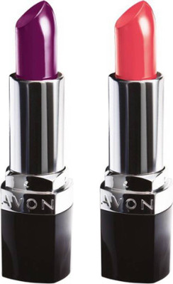 

Avon Anew Ultra Color Lipstick(set of 2)(Oxford Wine, Ripe Papaya, 7.6 g)