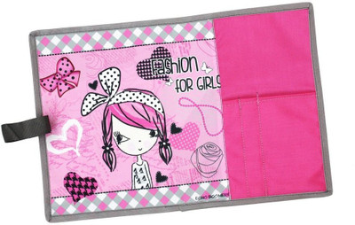 

Shopat7 Rectangular Pack of 1 Table Placemat(Pink, Polyester)