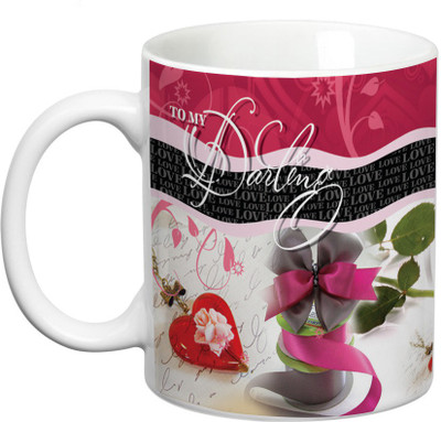 

Prithish You Simply Hold The Magic Ceramic Mug(330 ml), Multicolor