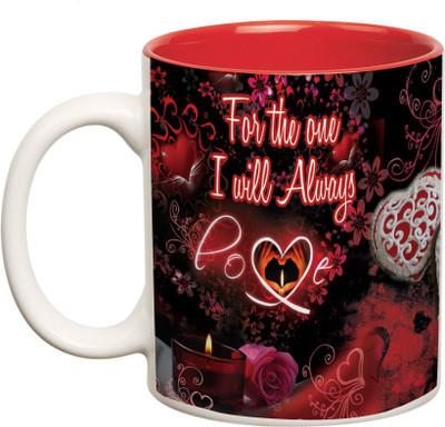 

Prithish For The Onle I Will Always Love Double Color Ceramic Mug(330 ml), Multicolor
