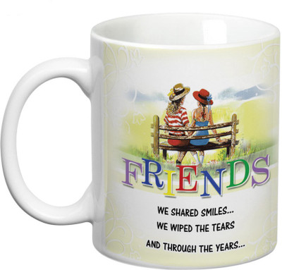 

Prithish Friends. A Wonderful Part Of My Life Ceramic Mug(330 ml), Multicolor