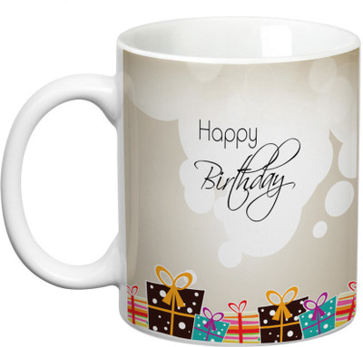 

Prithish Happy Birthday Design 6 Ceramic Mug(330 ml), Multicolor