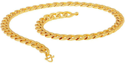 Dare For Voylla Artificial Classic Plain Gold-plated Plated Brass Chain Dare For Voylla Artificial Classic Plain Gold-plated Plated Brass Chain