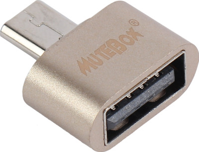 

MUTEBOX Micro USB OTG Adapter(Pack of 1)