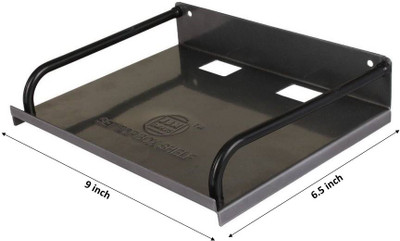 GoodsBazaar Iron Wall Shelf(Number of Shelves - 1, Black) available at flipkart for Rs.173