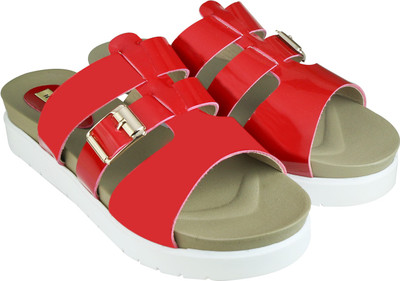 

Adorn Women Red Wedges