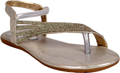 

Bora Bora Women Silver Flats