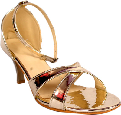 

Bora Bora Women Gold Heels