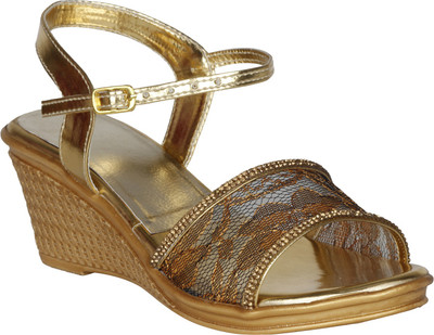 

VAGON Women GOLD Wedges