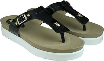 

Adorn Women Black Flats