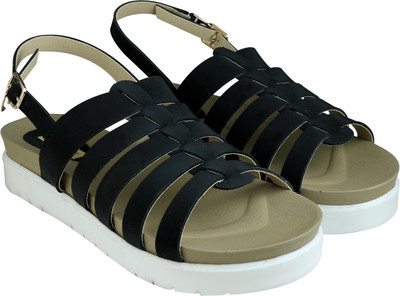 

Adorn Women Black Wedges