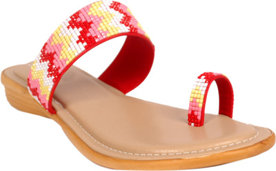 

Bora Bora Women Red Flats