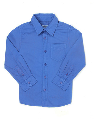 

Pepe Jeans Boys Solid Casual Dark Blue Shirt