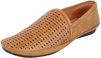 Madoks Men's Tan Loafers Corporate Casuals For Men(Tan