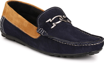 

ZebX Loafers For Men(Blue, Brown