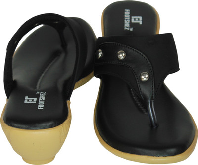 

Footshez Slippers, Black