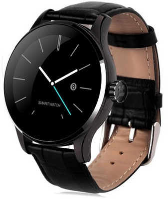 

WatchOut Wearables Black Jack with Leather strap Smartwatch(Black Strap)