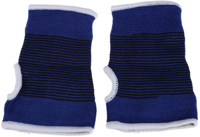 

Futaba Palm Wrist Hand Support Glove - Pack of Two Gym & Fitness Gloves (Free Size, Blue)