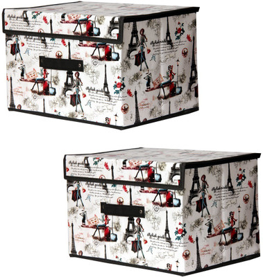 

FULLHOUZ Gloss Eiffel2 Storage Box(Multicolor)