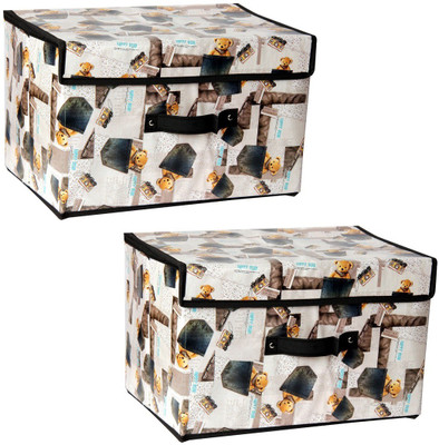 

FULLHOUZ Gloss Teddy2 Storage Box(Multicolor)
