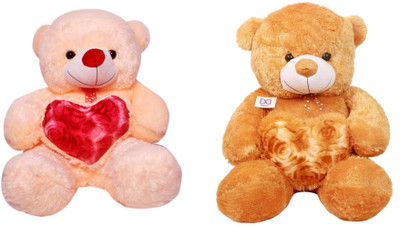 

TOYS LOVER toys teddy bear SIZE 36 INCH - 36 inch(CREAM''BROWN)