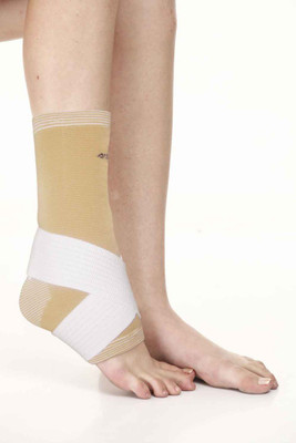 Surgitech SURGITECH ANKLE SUPPORT WITH BINDER Large ( 9.6 - 10.8 inch ) Ankle Support, Brown